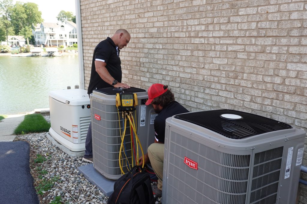 Bryant AC replacement system installed by Crown Wheele Valparaiso