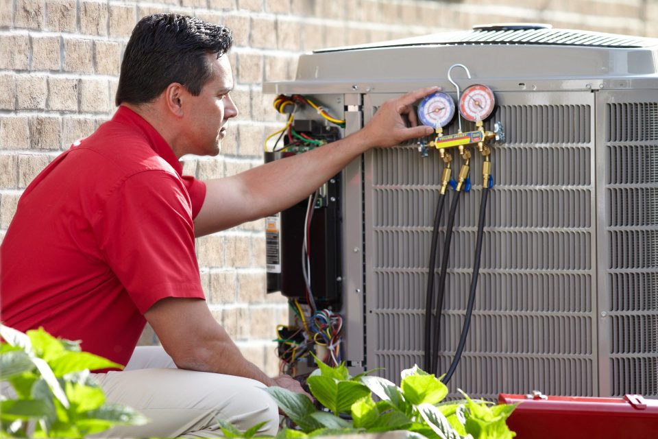 bryant images (2) A crown wheele tech visits a Valpo home for HVAC maintenance.